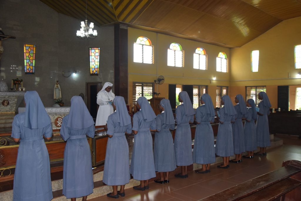 POSTULANTS REQUEST TO BE RECEIVED AS IHM NOVICES